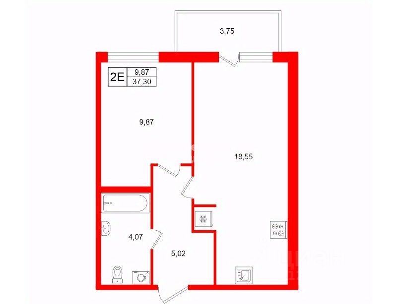 Продажа 1-комн квартиры на вторичном рынке проспект Героев, 31
