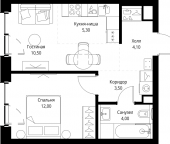 Продать Квартиры в новостройке Москва г., Верейская ул.   SET.1.2