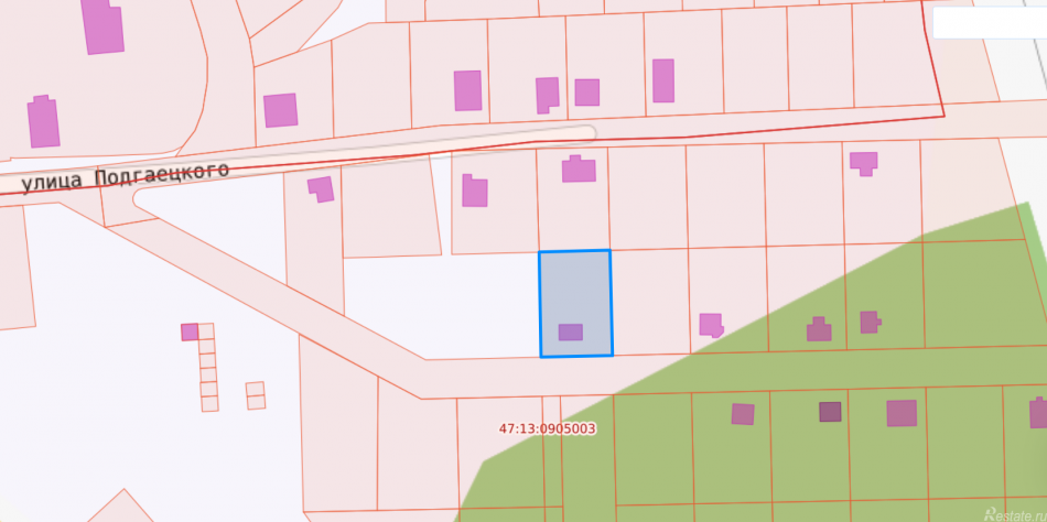 Продажа земли Березовик п