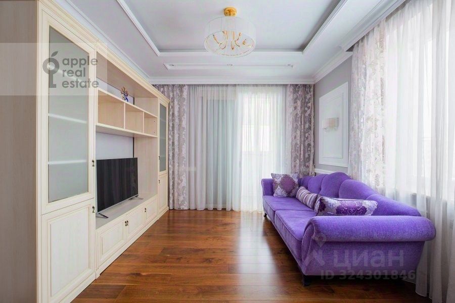 Аренда 2-комн квартиры на вторичном рынке 1-я Миусская улица, 2С1