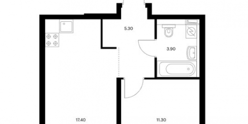 2-комн квартира Херсонская ул,  д. 33