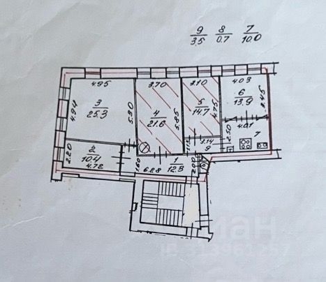 4-комн квартира набережная Реки Фонтанки, 96