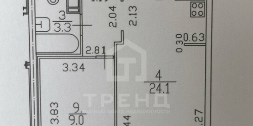 1-комн квартира ул Туристская,  д. 23,  к. 5
