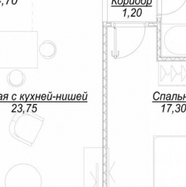 Продажа 2-комн квартиры на вторичном рынке Сетуньский 1-й проезд,  д. 2,  к. 1