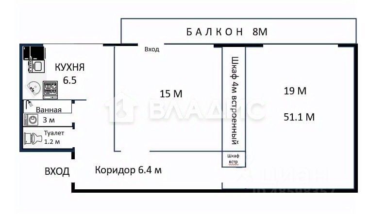 Продажа 2-комн квартиры на вторичном рынке Грайвороновская улица, 16К3