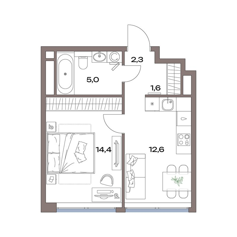 Продажа 1-комн квартиры в новостройке Москва г., Дубнинская ул.,  к. 11