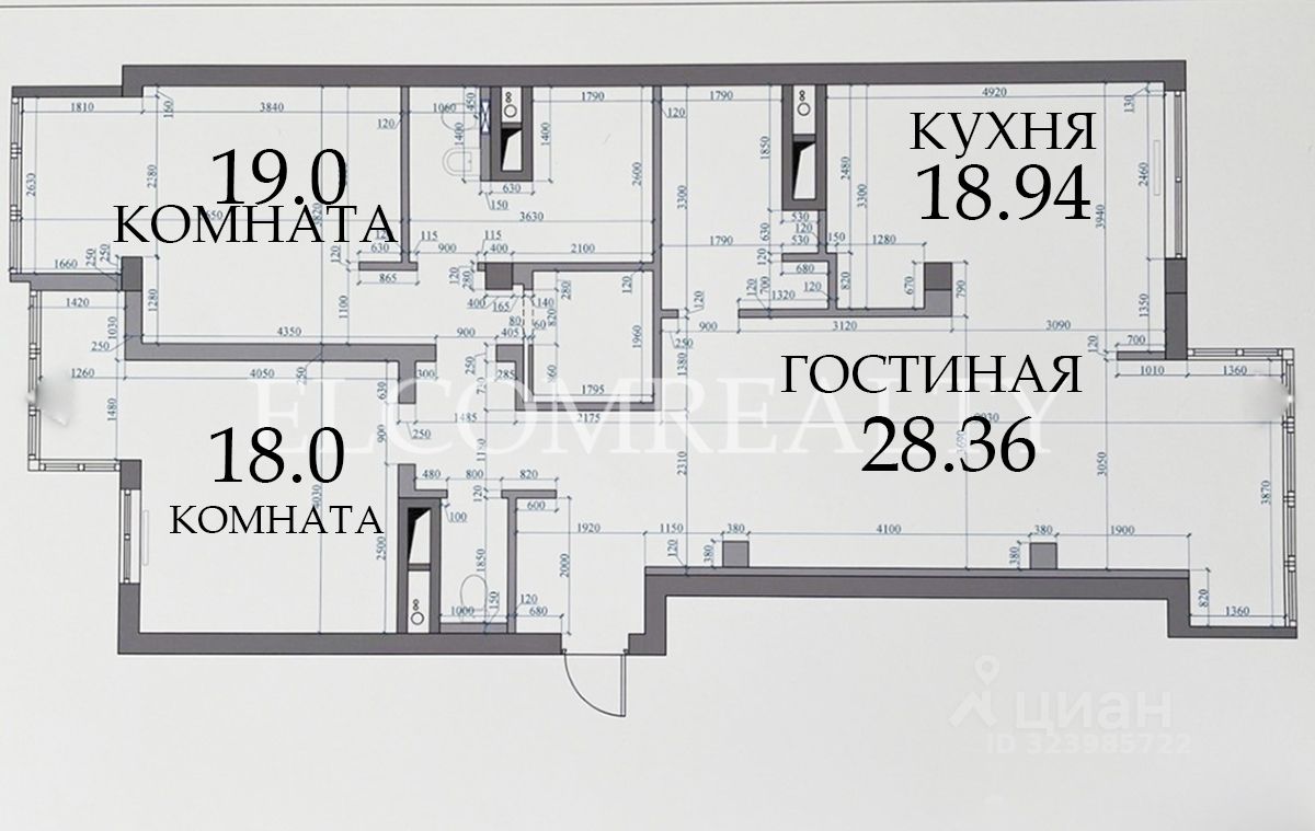Продажа 3-комн квартиры на вторичном рынке Заречье пгт, улица Университетская, 4