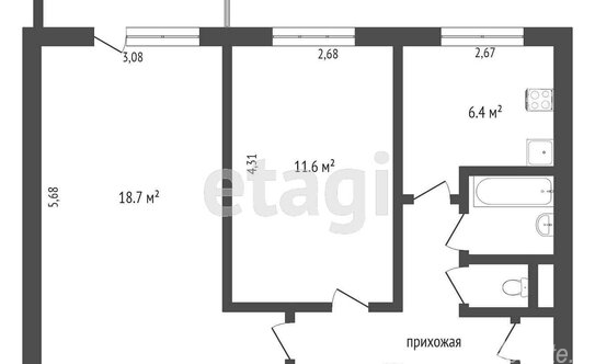 Продажа 2-комн квартиры на вторичном рынке Днепропетровская улица,  д. 3 к4