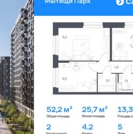 Продажа 1-комн квартиры на вторичном рынке Мытищи, ул Стрельбище Динамо,  д. 10