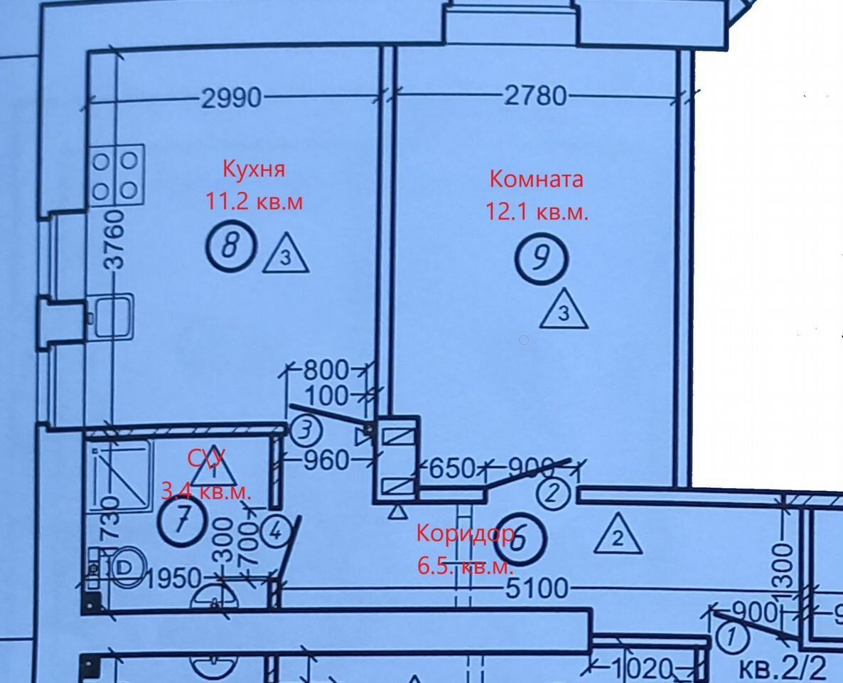 Продажа 1-комн квартиры на вторичном рынке Тосно г., улица Максима Горького, 2
