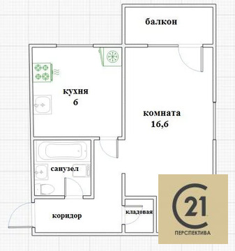 Продажа 1-комн квартиры на вторичном рынке Люберцы, ул. Электрификации,  д. 33