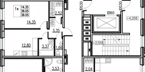 3-комн квартира Решетникова ул,  д. 21