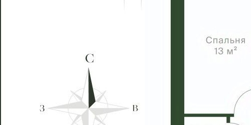 2-комн квартира улица Маяковского, 42