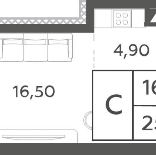 Студия Москва г., Генерала Дорохова пр-кт,  к. ENERGY