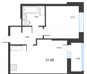 Продать Квартиры в новостройке Новосаратовка д., Покровская Дорога ул.   6