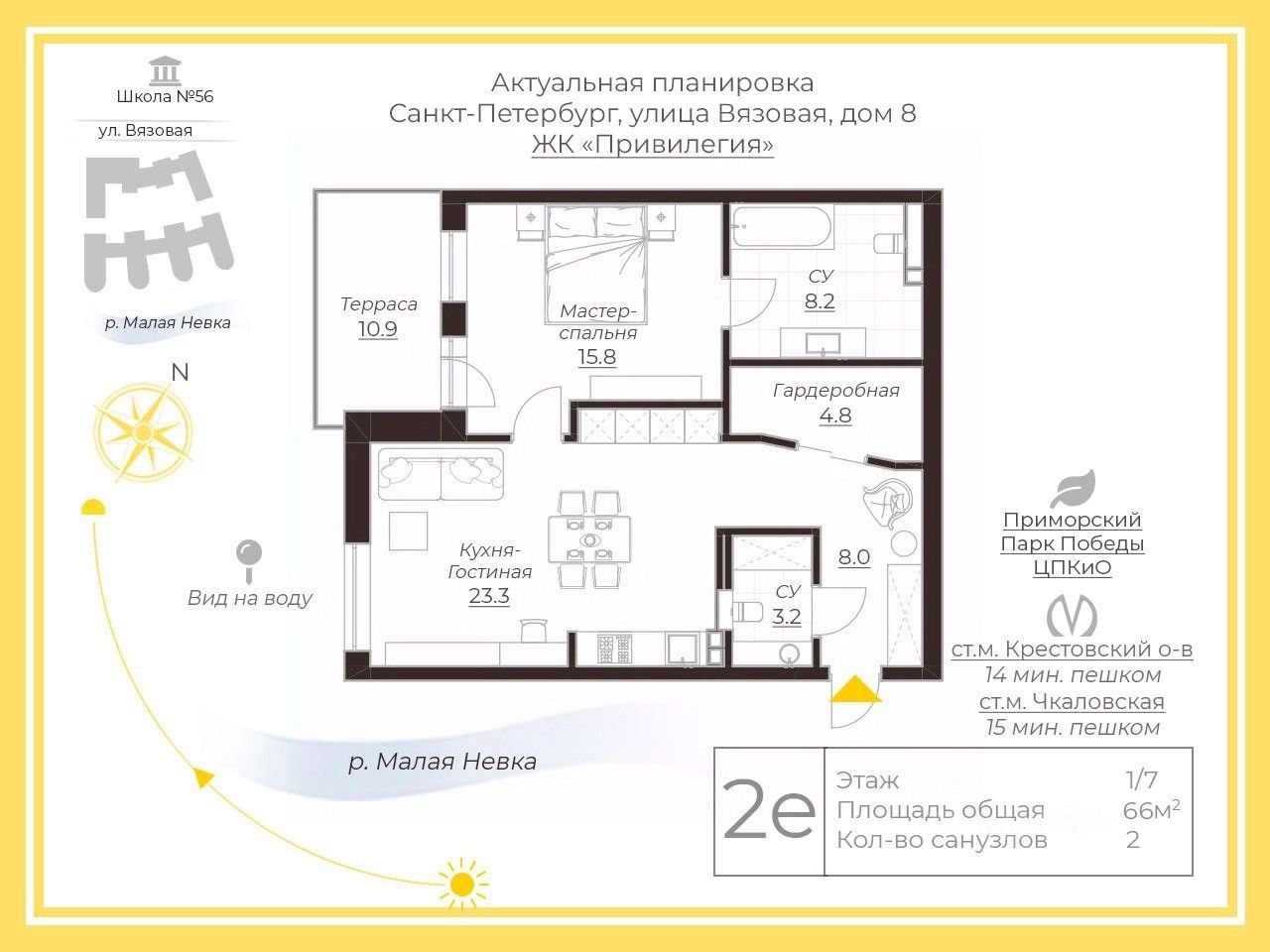Продажа 1-комн квартиры на вторичном рынке Вязовая улица,  д. 8