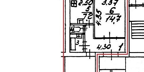 2-комн квартира улица Савушкина, 17