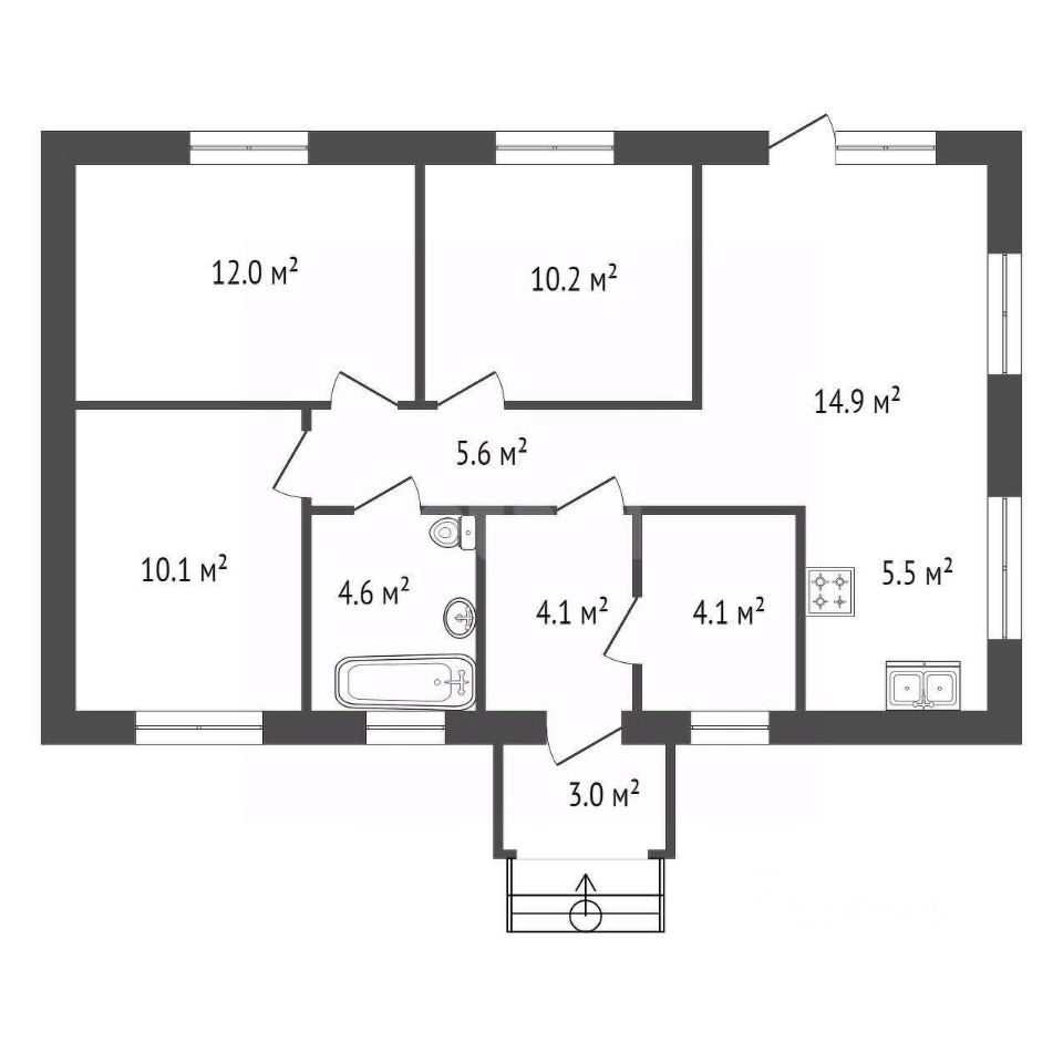 Продажа дома Графская Славянка кп, 135