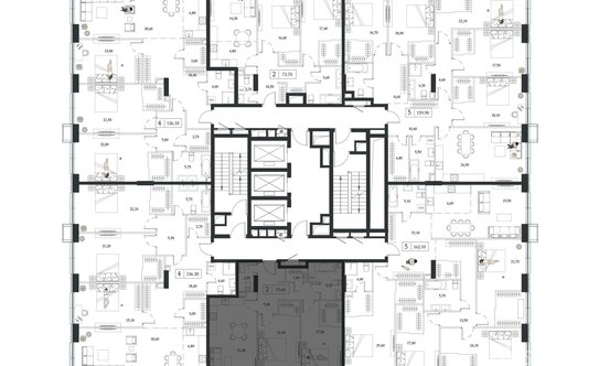 Продажа 3-комн квартиры на вторичном рынке Андропова пр-кт,  д. 9/1