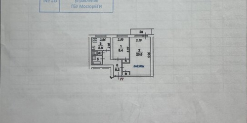 2-комн квартира улица Пырьева,  д. 22