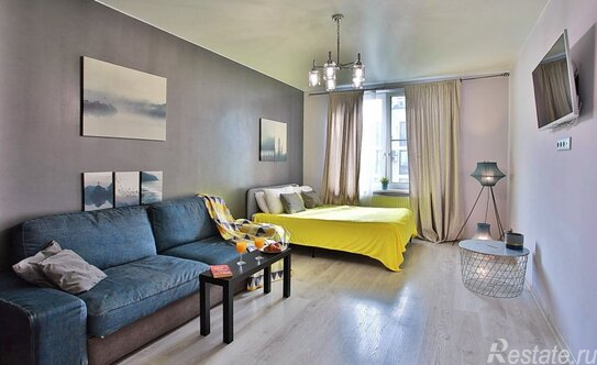 Аренда 2-комн квартиры на вторичном рынке наб Реки Монастырки,  д. 1