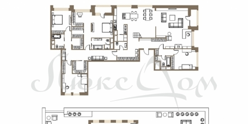 5-комн квартира Черногрязская 2-я ул., 6 корп. 1