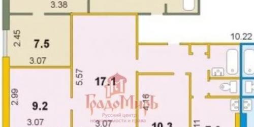3-комн квартира Пушкино, Пушкинское ш.,  д. 2