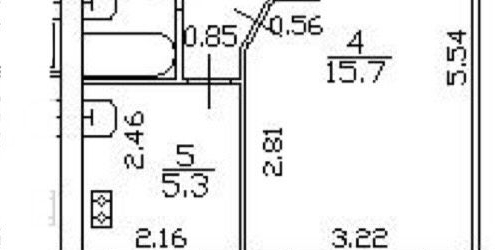 1-комн квартира Железноводская улица, 27