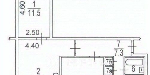 3-комн квартира улица Коненкова, 11Б