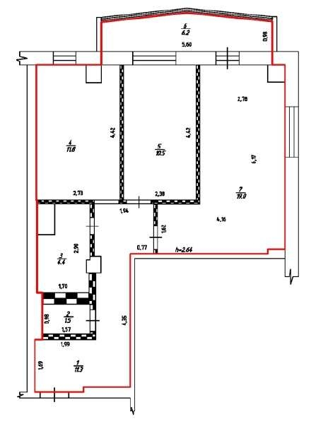Продажа 2-комн квартиры на вторичном рынке Чехов г, Чехова ул ,  д. 79,  к. 2