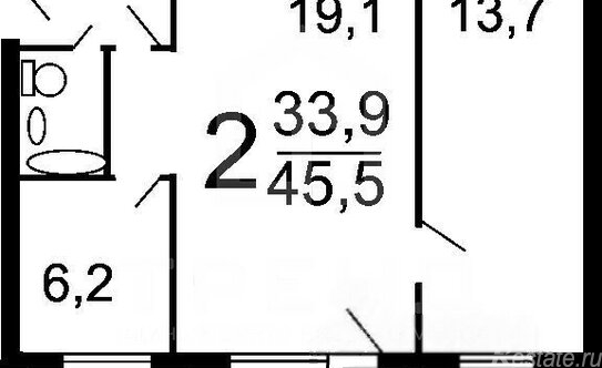 Продажа 2-комн квартиры на вторичном рынке Металлистов пр-кт,  д. 81