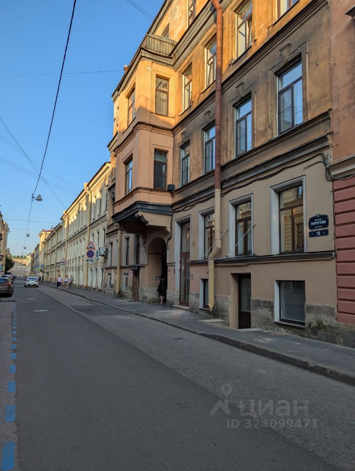 Продажа 3-комн квартиры на вторичном рынке переулок Пирогова, 10