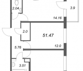 Продать Квартиры в новостройке Стрельна п., Будённого пр-кт   5.5