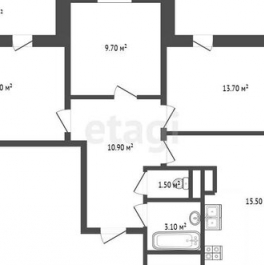 Продажа 3-комн квартиры на вторичном рынке Люберцы г, Камова ул,  д. 7,  к. 2