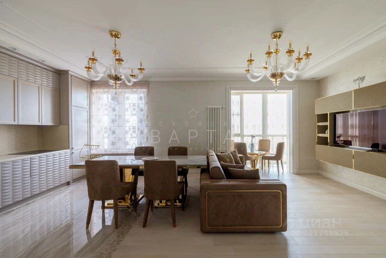 Продажа 3-комн квартиры на вторичном рынке Одинцово, улица Маршала Бирюзова, 13