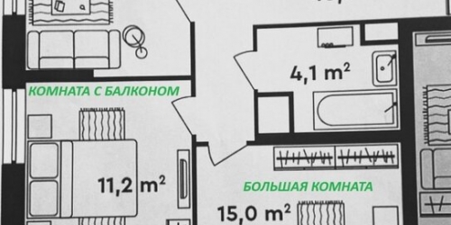 2-комн квартира ул Илимская,  д. 3,  к. 27