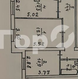 Продажа 3-комн квартиры на вторичном рынке Дедовск г., улица Победы, 1к1