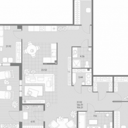 Продажа 3-комн квартиры на вторичном рынке 12-я линия,  д. 41 к2 с1