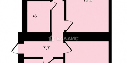 3-комн квартира Хвостов 2-й пер,  д. 12