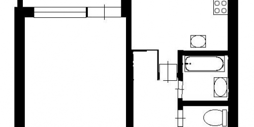 1-комн квартира улица Рихарда Зорге,  д. 12