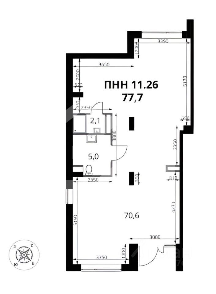 Продажа торгового помещения Новоподрезково, 1-я Сестрорецкая улица,  д. 1