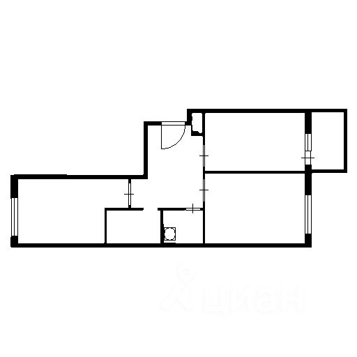 Продажа 2-комн квартиры на вторичном рынке улица Грибалевой, 7к1
