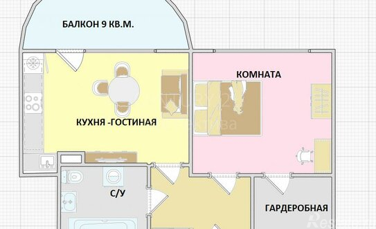 Продажа 1-комн квартиры на вторичном рынке Люберцы, улица Авиаторов,  д. 10 к2