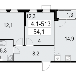 Продажа 2-комн квартиры в новостройке Москва г., Бартеневская ул., к. 4.1.2 Продажа 2-комн квартиры в новостройке Москва г., Бартеневская ул., к. 4.1.2