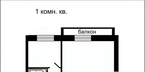 1-комн квартира Волоколамский 1-й проезд,  д. 4