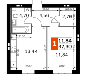 Продать Квартиры в новостройке дер. Митькино, ул. Цветочная   