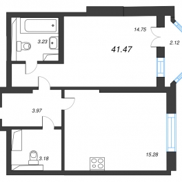 Продажа 1-комн квартиры в новостройке Санкт-Петербург г., Октябрьская наб., к. 5 Продажа 1-комн квартиры в новостройке Санкт-Петербург г., Октябрьская наб., к. 5