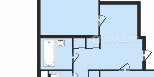 2-комн квартира улица Руставели, 58К1