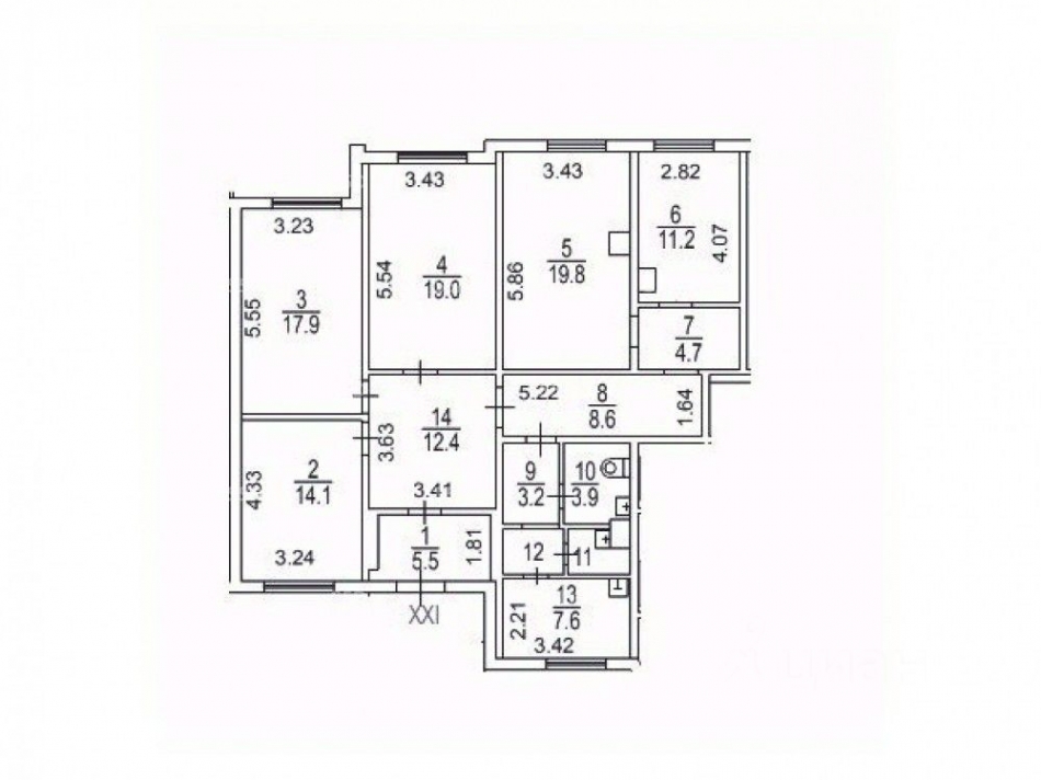 Продажа торгового помещения пр-кт Защитников Москвы,  д. 5
