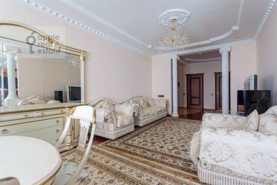 Аренда 3-комн квартиры на вторичном рынке Мосфильмовская улица, 70к2